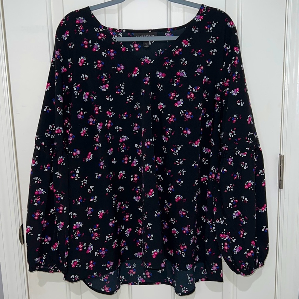 Lane Bryant Long Sleeve Blouse